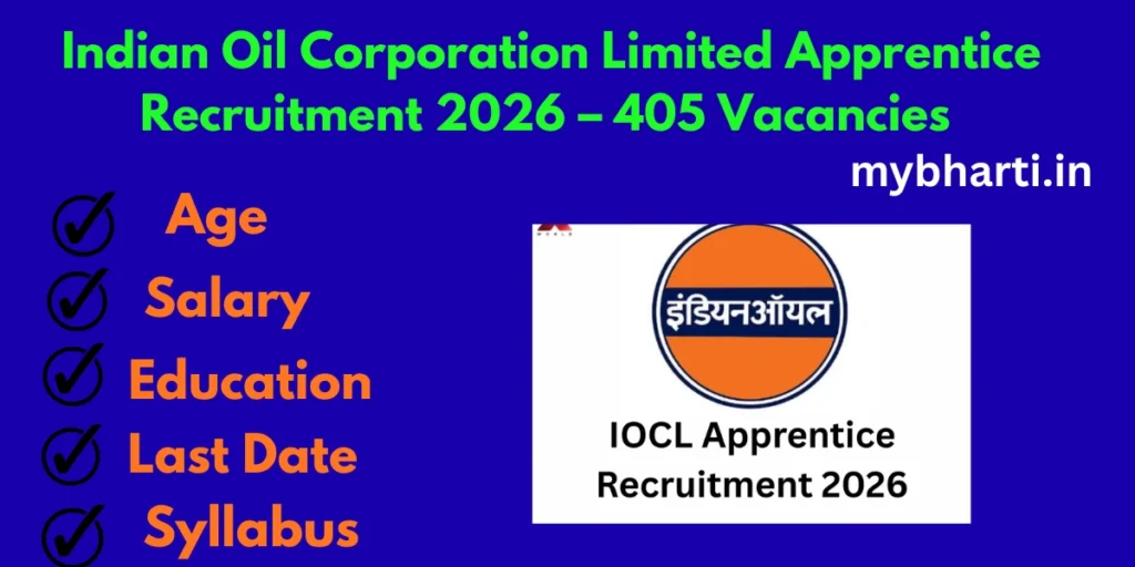 IOCL Apprentice Recruitment 2026