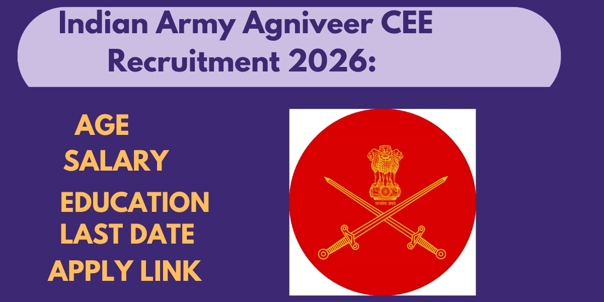 Indian Army Agniveer CEE Recruitment 2026: —